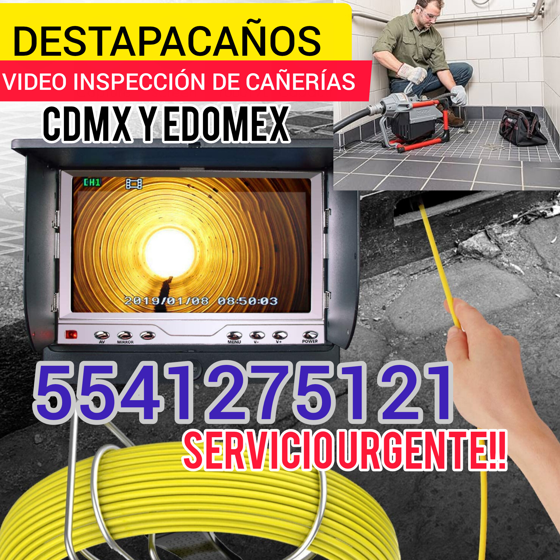 • video inspección de cañerías en CDMX • Video inspección de drenajes en cdmx  • video inspección de tuberías en CDMX • video inspección de caños en CDMX • video inspección de tina,lavabos,wc,bajadas fregaderos, tuberías de aguas negras, mingitorios en CDMX • plomeros con camara de video inspección para cañerías, drenajes, coladeras, en cdmx  • localización de registros de cañerías en cdmx • localizar coladeras, registros tuberías en cdmx • destape de cañerías y video inspección de tuberías caños, drenajes en cdmx • vídeo inspección de cañerías en Tlalnepantla  •video inspección de cañerías en Gustavo a madero  • video inspección de cañerías en Azcapotzalco  • video inspección de cañerías en Atizapán de Zaragoza  • video inspección de cañerías en Naucalpan  • video inspección de cañerías en Miguel Hidalgo  • video inspección de cañerías en Cuahutemoc  • video inspección de cañerías en Venustiano Carranza  • video inspección de cañerías en Iztacalco  • video inspección de cañerías ciudad de México CDMX • servicio de video inspección de cañerías en ciudad de México  • servicio de video inspección de drenajes en ciudad de México  • servicio de video inspección de caños en ciudad de México  • servicio de video inspección tuberías en agua negras Servicio urgente plomeros expertos urgentes